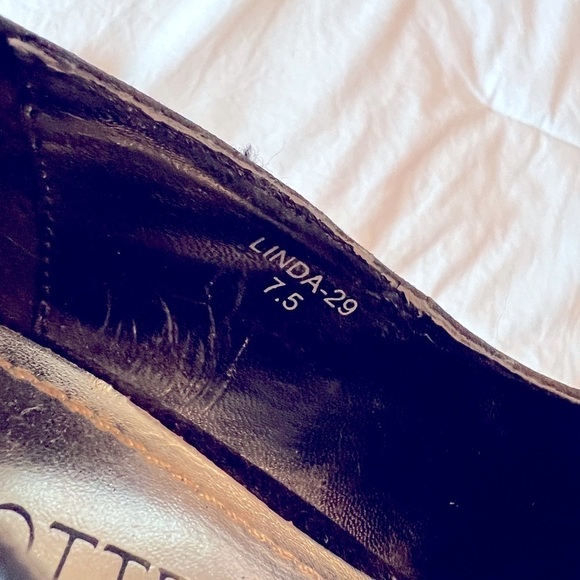 Mascotte “Linda 29” Rhinestone Studded Multicolored Platform 6” Heels Size 7.5 - Picture 11 of 13